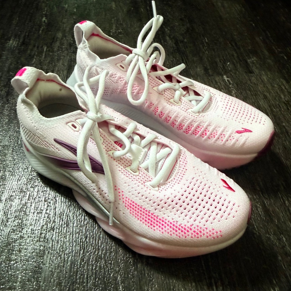 Brooks Glycerin Max Women 6.5 Pink DNA Tuned Running Shoes 1204671B136